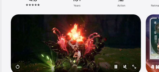 Official gameplay capture for MONGIL: STAR DIVE.