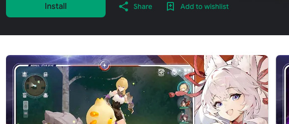 Official Google Play gallery artwork for MONGIL: STAR DIVE.